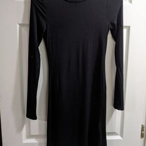 Lulu's long sleeve black dress